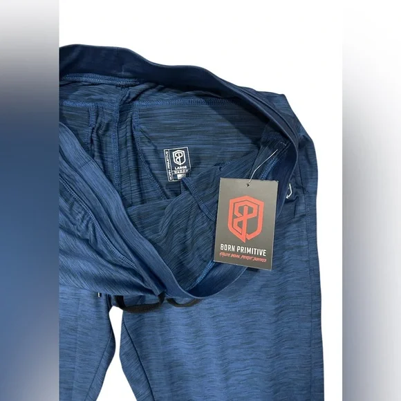 Born Primitive Men’s Navy Blue Joggers NWT - Picture 3 of 5